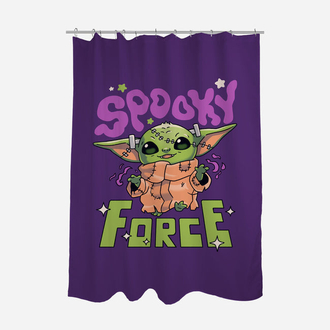 Spooky Force-None-Polyester-Shower Curtain-Geekydog