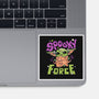Spooky Force-None-Glossy-Sticker-Geekydog