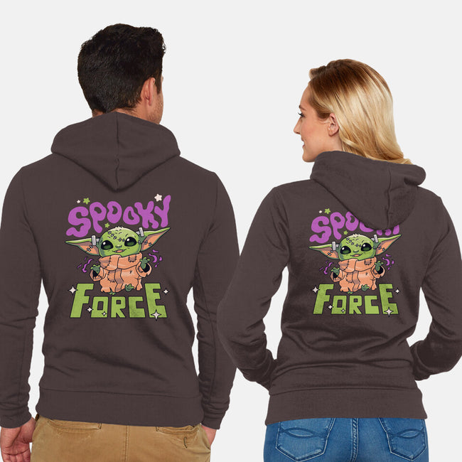 Spooky Force-Unisex-Zip-Up-Sweatshirt-Geekydog