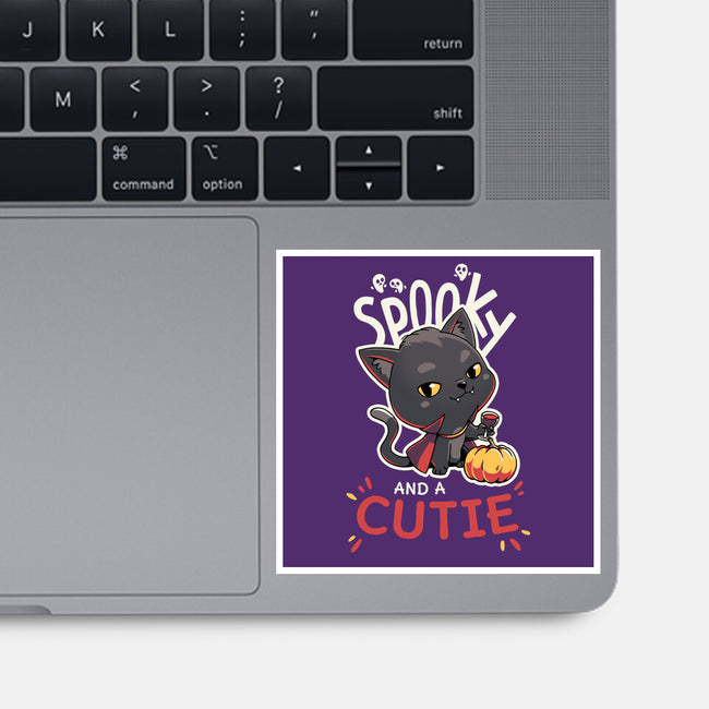 Spooky Cutie-None-Glossy-Sticker-Geekydog