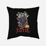 Spooky Cutie-None-Removable Cover-Throw Pillow-Geekydog