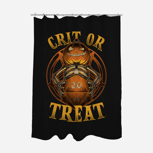 Crit Or Treat-None-Polyester-Shower Curtain-Studio Mootant