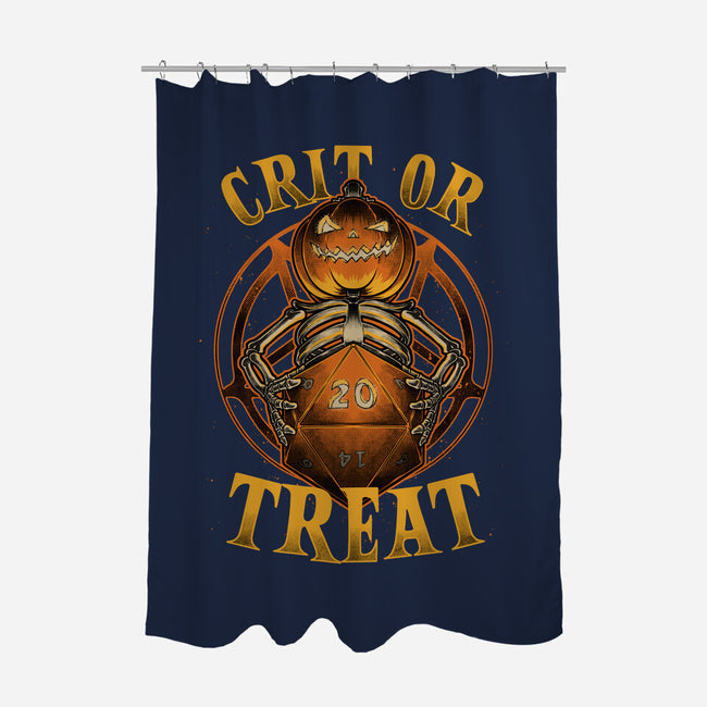 Crit Or Treat-None-Polyester-Shower Curtain-Studio Mootant