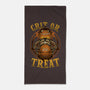 Crit Or Treat-None-Beach-Towel-Studio Mootant