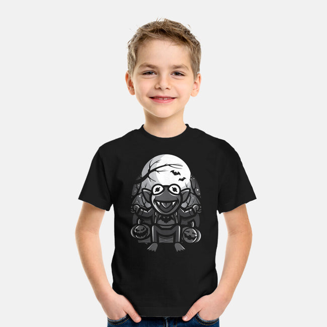 Happy Frogoween-Youth-Basic-Tee-jrberger