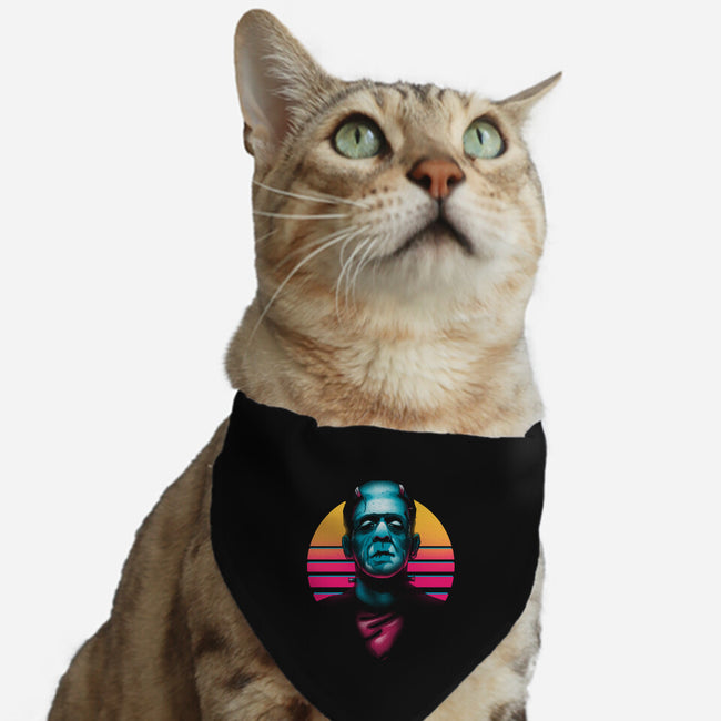 Retro Monsta-Cat-Adjustable-Pet Collar-Getsousa!