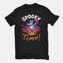 Bluey Spooky Time-Womens-Fitted-Tee-Getsousa!
