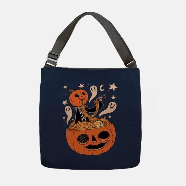 Spooky Ramen-None-Adjustable Tote-Bag-ppmid