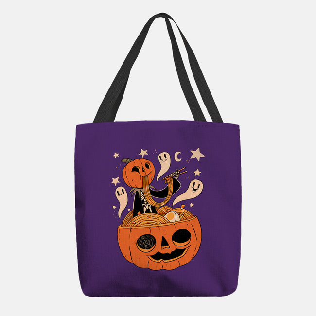 Spooky Ramen-None-Basic Tote-Bag-ppmid