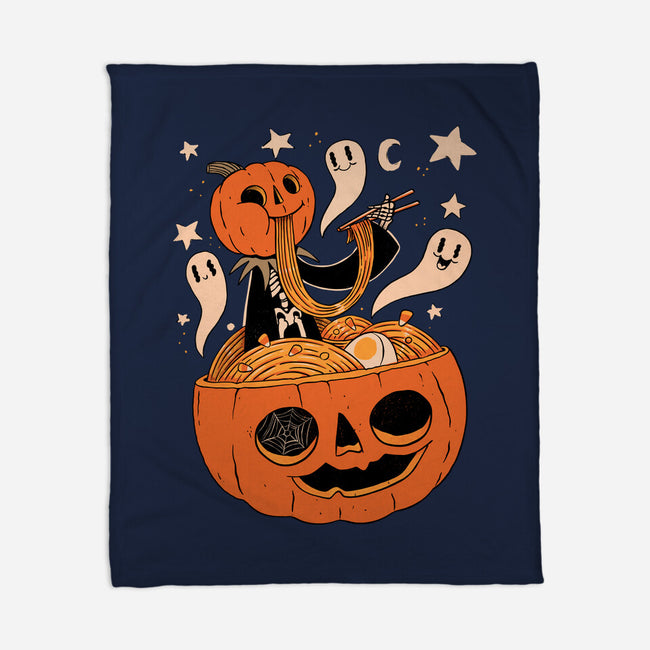Spooky Ramen-None-Fleece-Blanket-ppmid