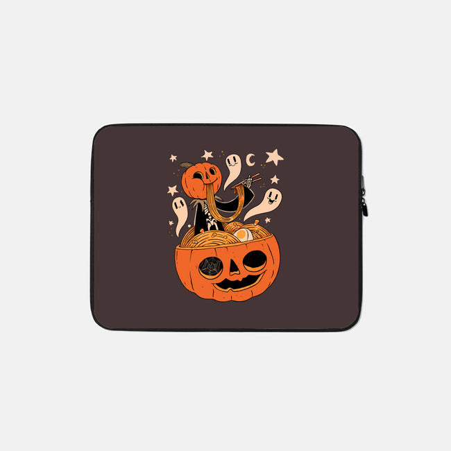 Spooky Ramen-None-Zippered-Laptop Sleeve-ppmid