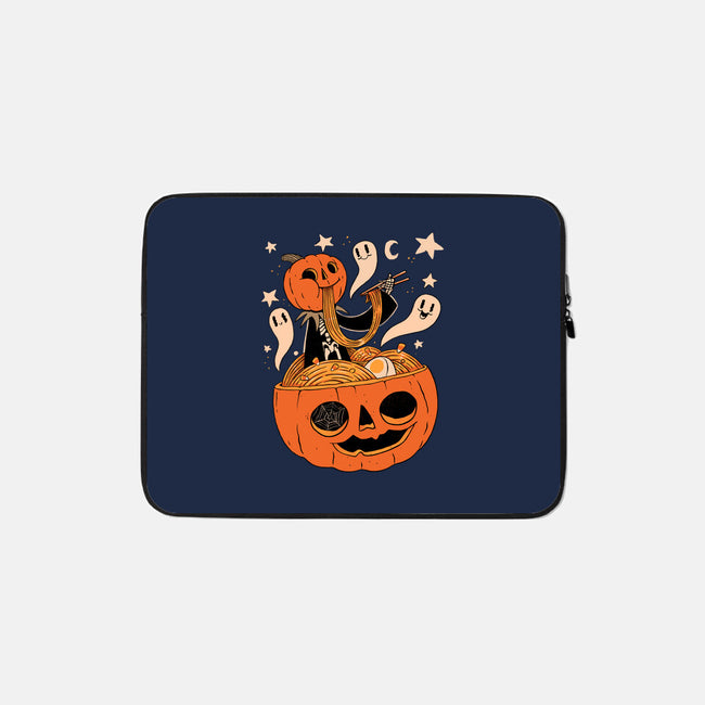 Spooky Ramen-None-Zippered-Laptop Sleeve-ppmid