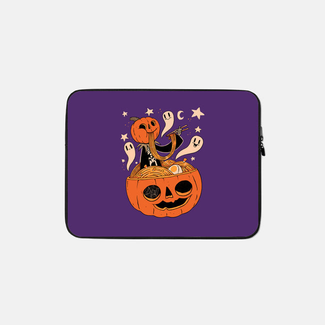 Spooky Ramen-None-Zippered-Laptop Sleeve-ppmid