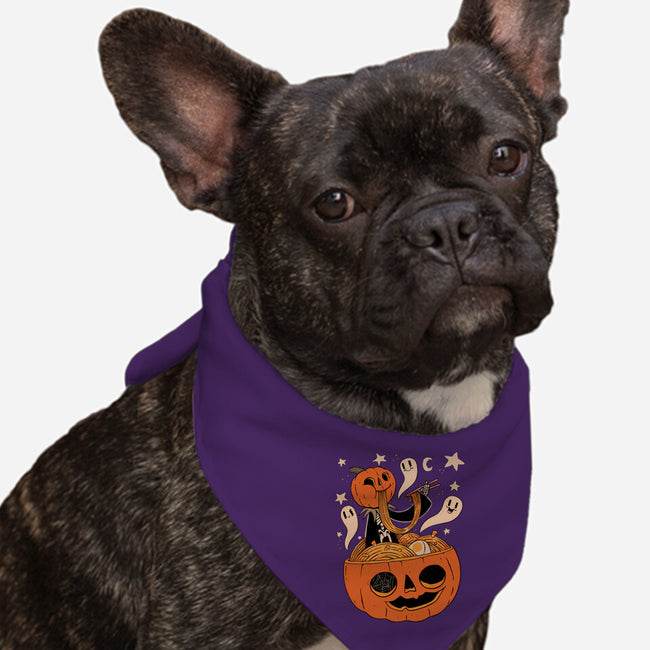 Spooky Ramen-Dog-Bandana-Pet Collar-ppmid