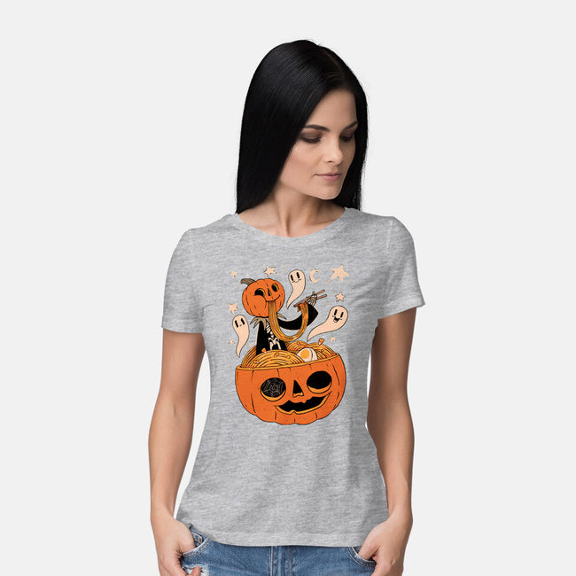 Spooky Ramen-Womens-Basic-Tee-ppmid