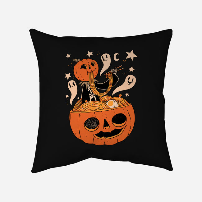 Spooky Ramen-None-Non-Removable Cover w Insert-Throw Pillow-ppmid