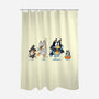 Spooky Party-None-Polyester-Shower Curtain-ilustraziz