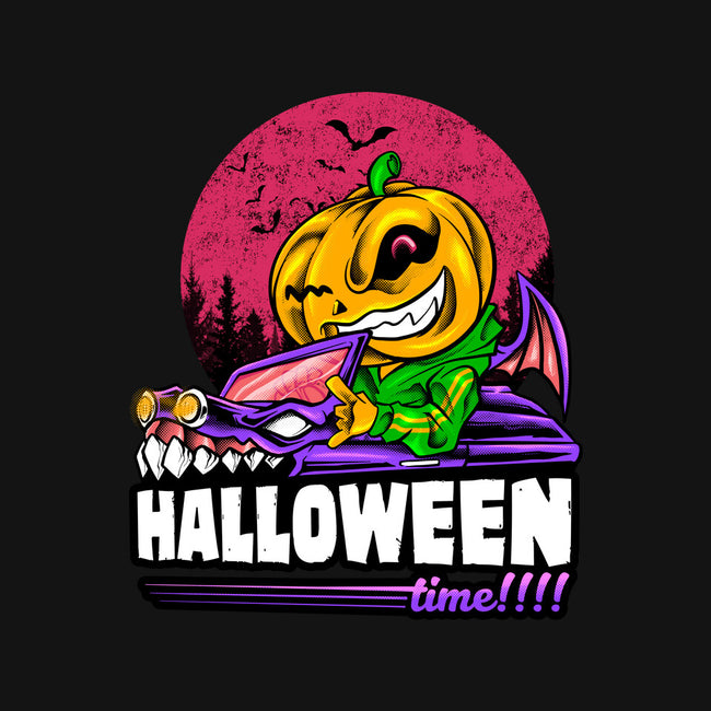 Time For Halloween-None-Glossy-Sticker-spoilerinc
