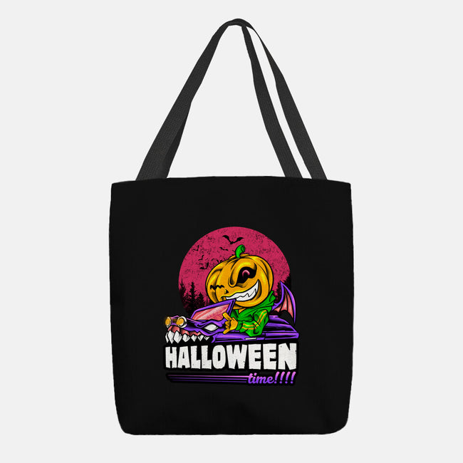 Time For Halloween-None-Basic Tote-Bag-spoilerinc