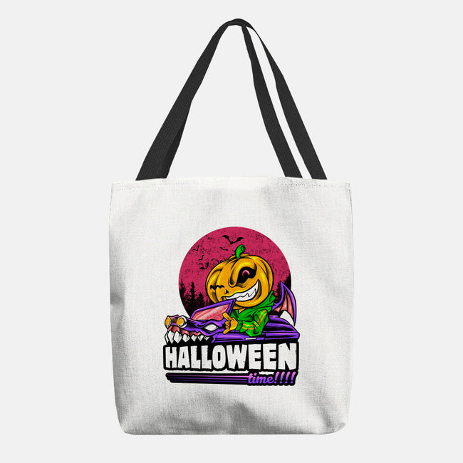 Time For Halloween-None-Basic Tote-Bag-spoilerinc