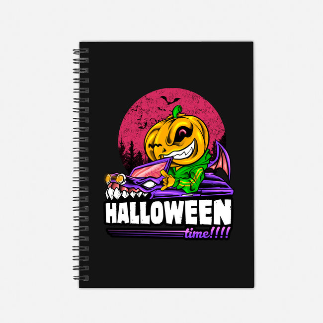 Time For Halloween-None-Dot Grid-Notebook-spoilerinc