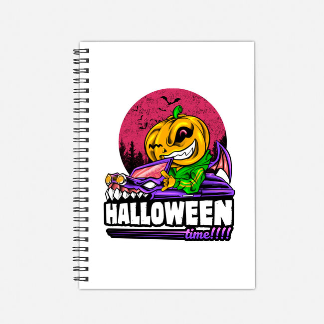 Time For Halloween-None-Dot Grid-Notebook-spoilerinc