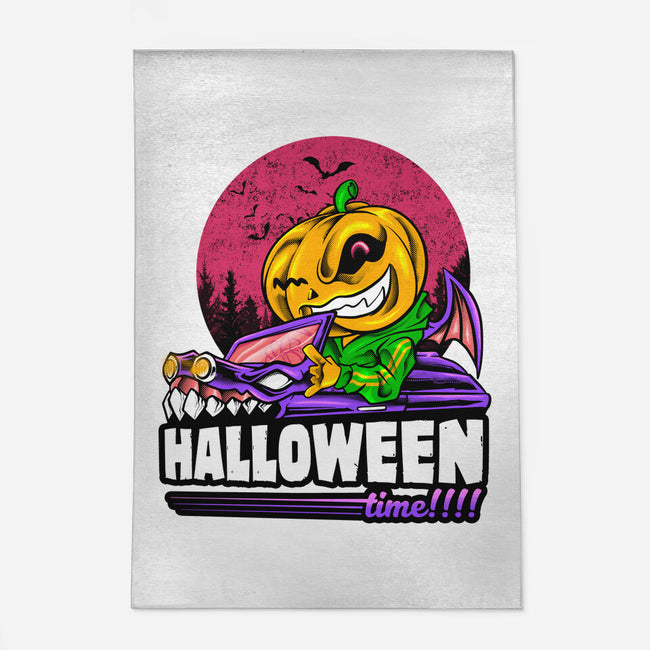 Time For Halloween-None-Outdoor-Rug-spoilerinc