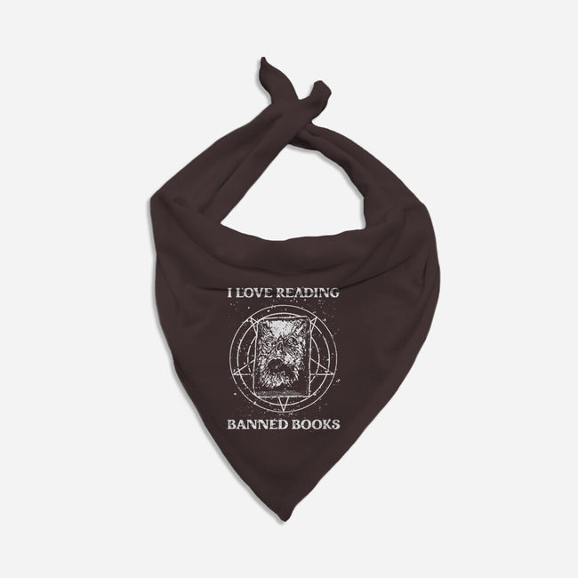 Evil Reader-Dog-Bandana-Pet Collar-retrodivision