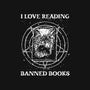 Evil Reader-Womens-V-Neck-Tee-retrodivision