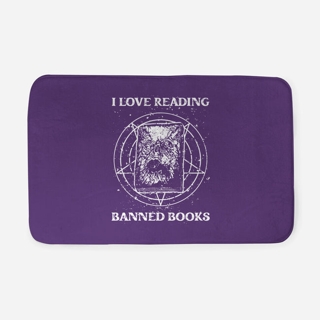 Evil Reader-None-Memory Foam-Bath Mat-retrodivision