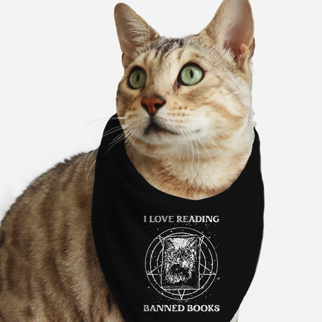 Evil Reader-Cat-Bandana-Pet Collar-retrodivision