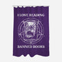 Evil Reader-None-Polyester-Shower Curtain-retrodivision