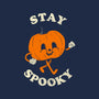 Stay Spooky Pumpkin-Womens-V-Neck-Tee-zachterrelldraws