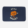 Stay Spooky Pumpkin-None-Memory Foam-Bath Mat-zachterrelldraws