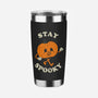 Stay Spooky Pumpkin-None-Stainless Steel Tumbler-Drinkware-zachterrelldraws