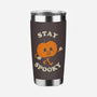 Stay Spooky Pumpkin-None-Stainless Steel Tumbler-Drinkware-zachterrelldraws