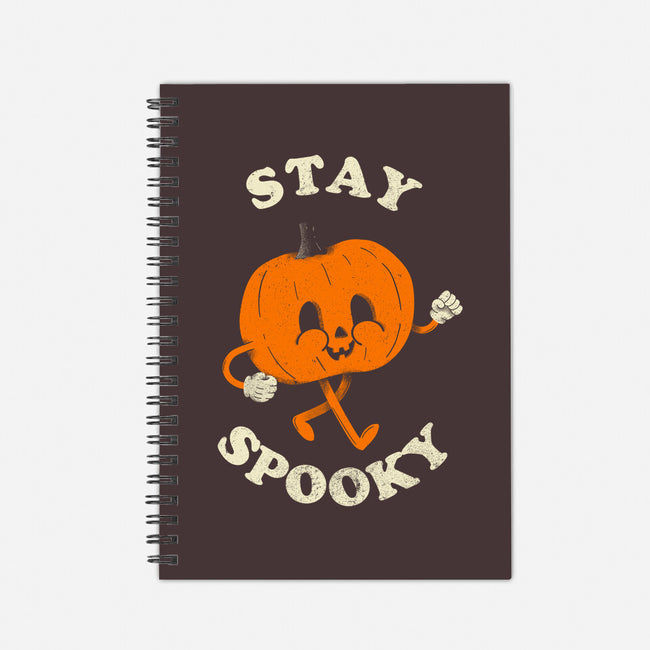 Stay Spooky Pumpkin-None-Dot Grid-Notebook-zachterrelldraws