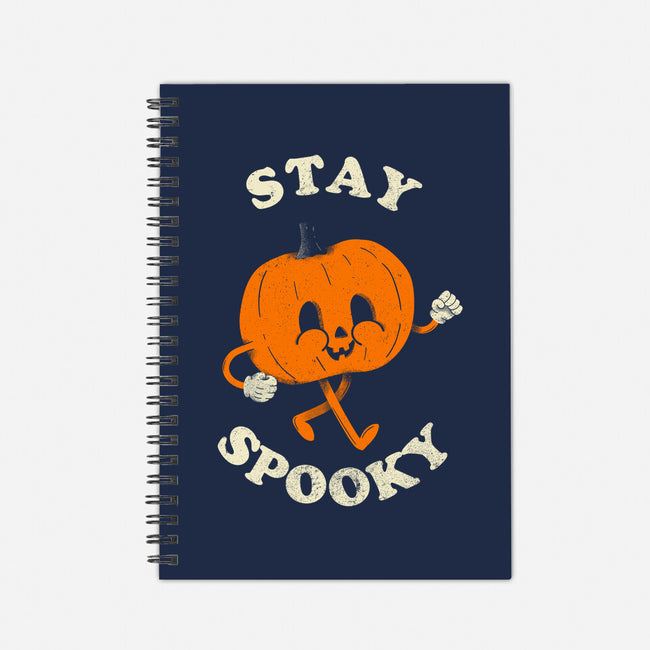 Stay Spooky Pumpkin-None-Dot Grid-Notebook-zachterrelldraws