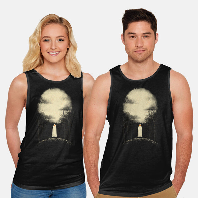 The Ghost-Unisex-Basic-Tank-zachterrelldraws