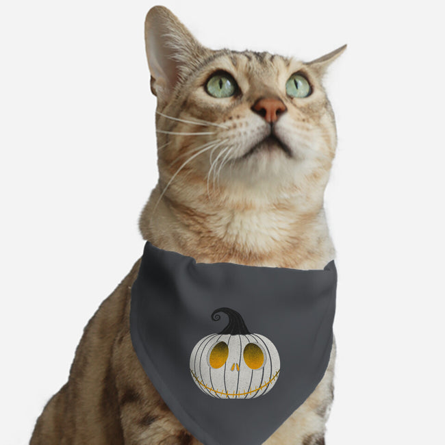 Jack-O-Skellington-Cat-Adjustable-Pet Collar-zachterrelldraws