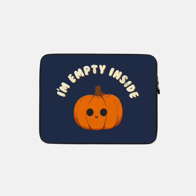 Empty Inside-None-Zippered-Laptop Sleeve-zachterrelldraws