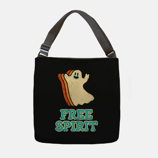 Retro Free Spirit-None-Adjustable Tote-Bag-zachterrelldraws