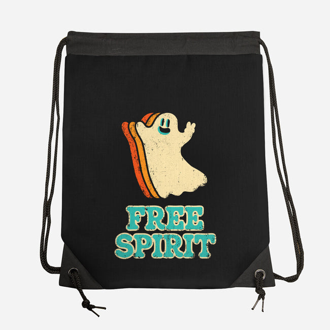 Retro Free Spirit-None-Drawstring-Bag-zachterrelldraws