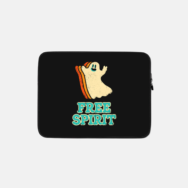 Retro Free Spirit-None-Zippered-Laptop Sleeve-zachterrelldraws