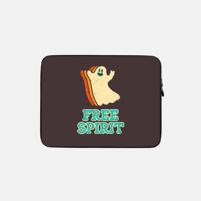 Retro Free Spirit-None-Zippered-Laptop Sleeve-zachterrelldraws