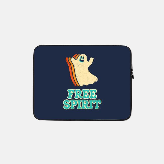 Retro Free Spirit-None-Zippered-Laptop Sleeve-zachterrelldraws