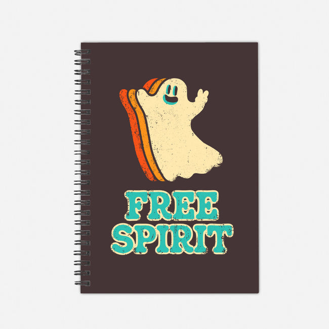 Retro Free Spirit-None-Dot Grid-Notebook-zachterrelldraws