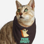 Retro Free Spirit-Cat-Bandana-Pet Collar-zachterrelldraws