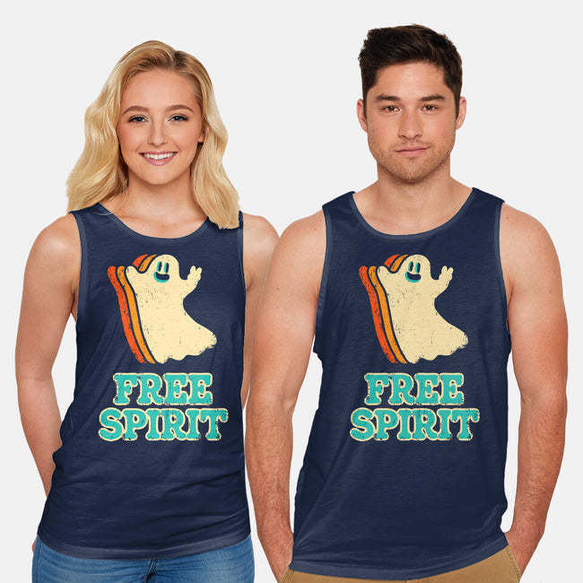 Retro Free Spirit-Unisex-Basic-Tank-zachterrelldraws