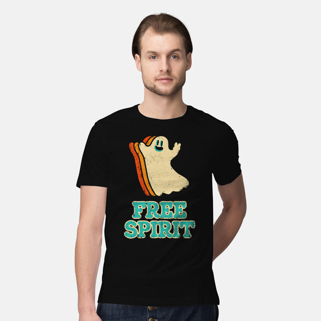 Retro Free Spirit-Mens-Premium-Tee-zachterrelldraws